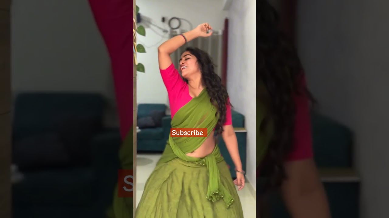 #reelsinstagram #reels #dance #hot #trending #tamil #aunty #romantic #actress #saree #hip Ponnu girl