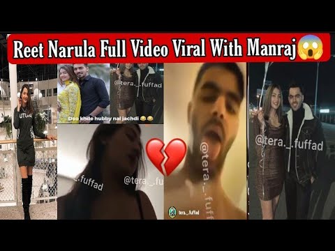 Reet Narula Full video Viral With Manraj😯😯😱|