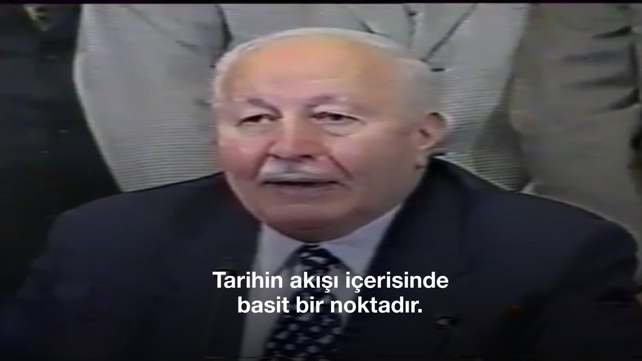 Refah Partisi kapatıldığında Erbakan'ın tarihi konuşması