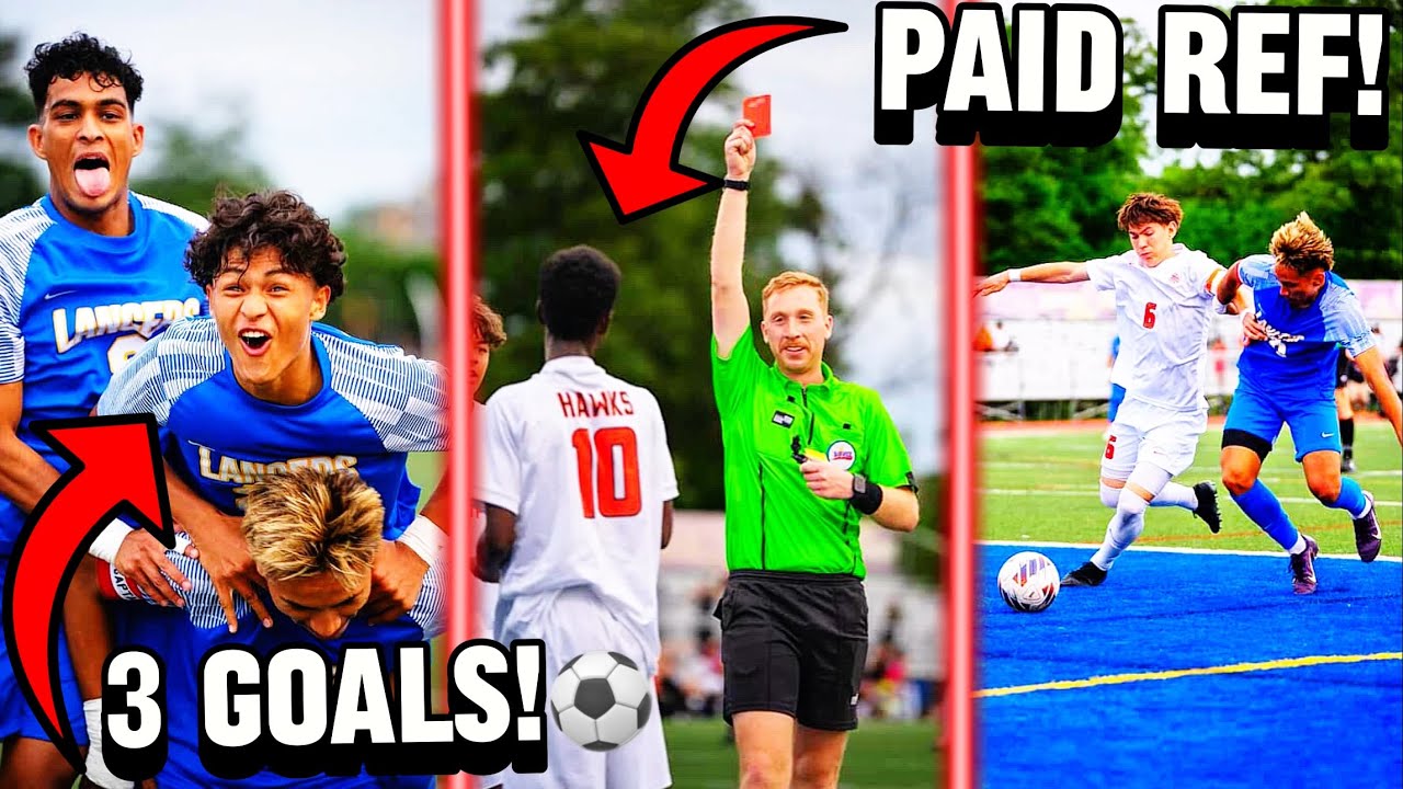 REFEREE ROBBED OUR HIGH SCHOOL GAME! *SECURITY CALLED*
