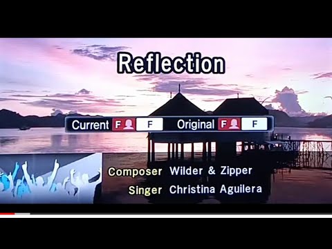 REFLECTION Cristina Aguilera 🎵Karaoke Version🎵