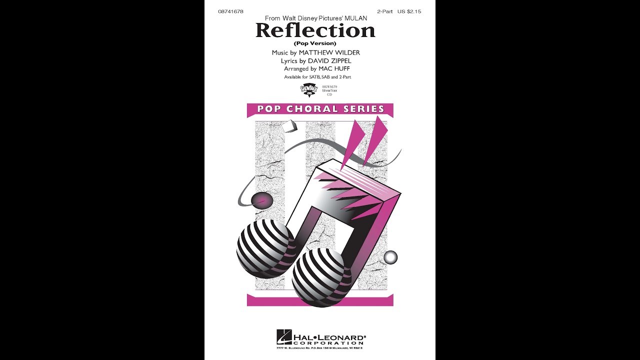 Reflection (from Mulan) (2-Part Choir) - Arranged by Mac Huff