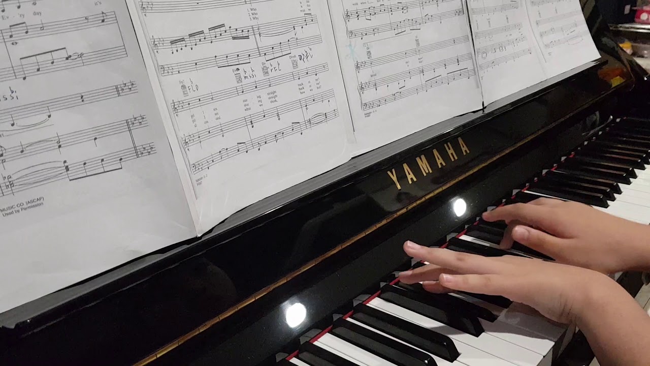 Reflection OST Mulan --Christina Aguilera-- piano and singing cover by Prae   10 years old