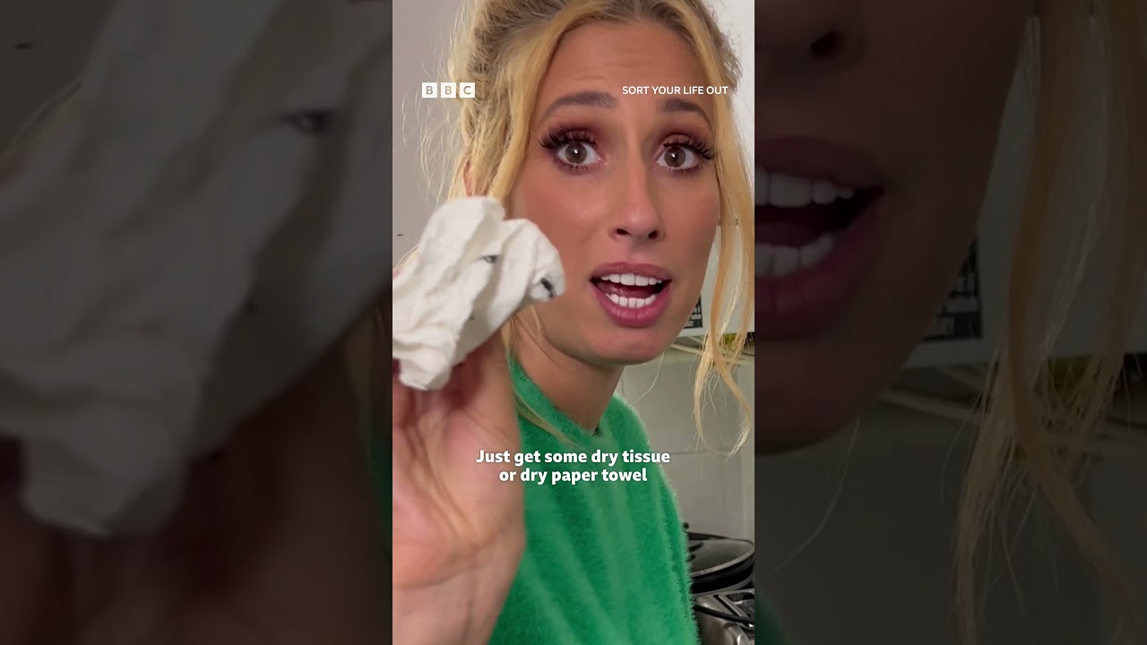 Refresh kitchen grout the easy way with this tip from Stacey 🖊️#SortYourLifeOut #StaceySolomon