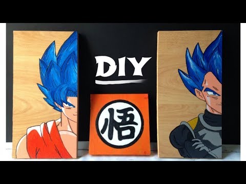 Regalo personalizado-Cuadro de DRAGON BALL SUPER 🔥 // Custom Frames