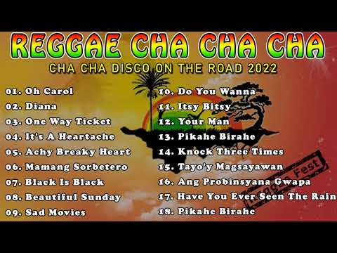 REGGAE MUSIC MIX 2022 💖 CHA CHA DISCO ON THE ROAD 2022 💖 REGGAE NONSTOP COMPILATION
