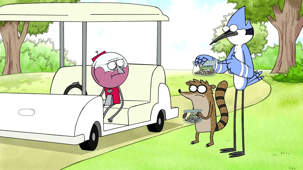 Regular Show - Mordecai And Rigby Want Respect From Benson