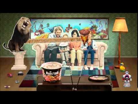 reklama lodów Nestle Scholler 1h