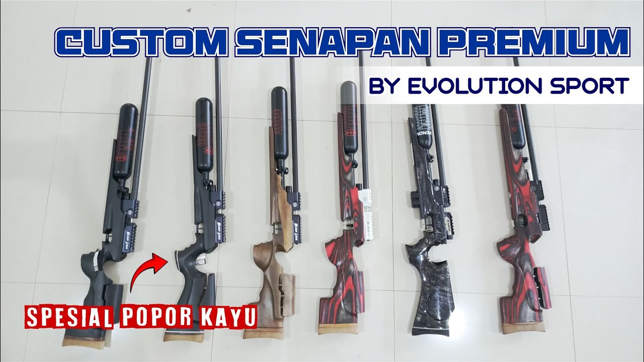 REKOMENDASI SENAPAN ANGIN PCP CUSTOM TERBAIK DENGAN HARGA TERJANGKAU | SENAPAN PCP BIGGAME TERBARU
