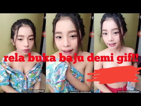 Rela buka baju demi gif!! Hot
