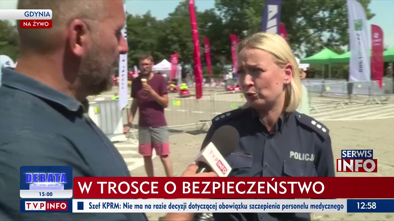 Relacja reporterska z 16. edycji Moto Safety Day - TVP Info - 2