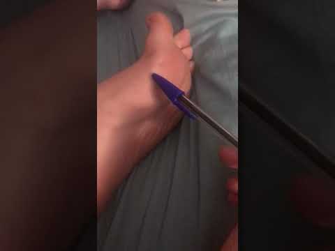 Relaxing Self Foot Tickle - Pen