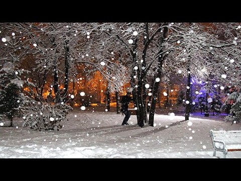 Relaxing Snow Images and Relaxing Music I Snowfall - Perfect Snow Images