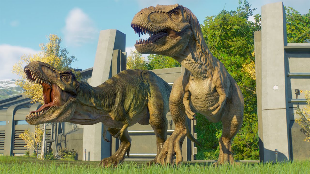 RELEASE ALL 110 TERRESTRIAL AND MARINE DINOSAURS IN BIOSYN SANCTUARY - JWE2
