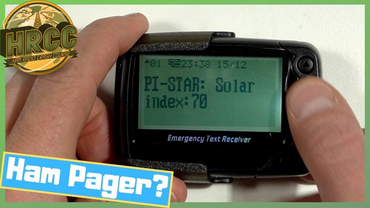 Relive the 90s with a Ham Radio Pager!  POCSAG!