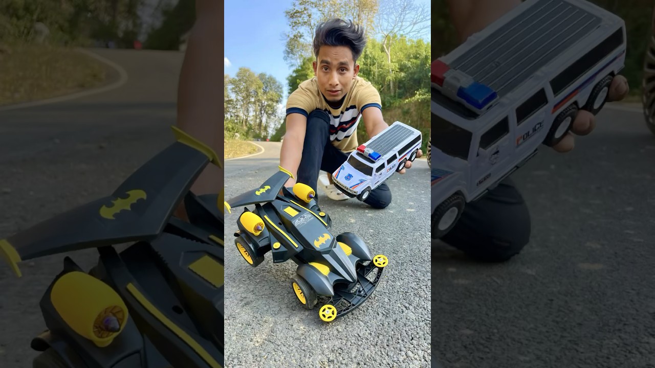 Remote Control Small And Big Police Car Unboxing & Testing🔥