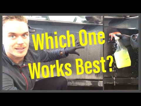Removing Thick Traffic Film and Road Grime: Which Cleaner Works Best?