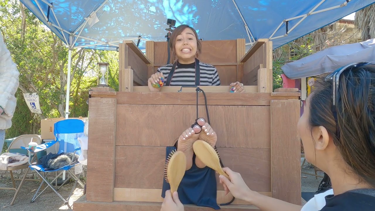 Renaissance Faire Project 2! Preview! Public Feet Tickled!