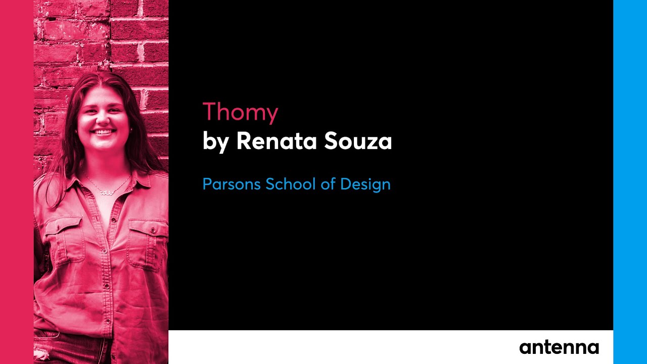 Renata Souza on her award-winning project Thomy