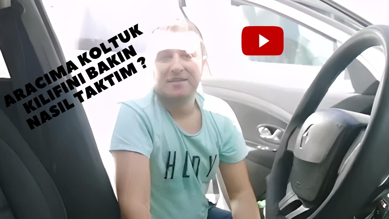 Renault Fluence Aracıma Koltuk Kılıfı Bakın Nasıl Taktım ?