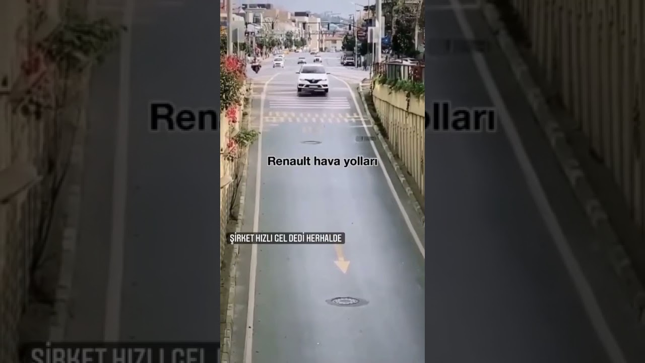 Renault Hava Yolları #car #araba #shorts #tiktok #modifiye #kaza #renault #megane