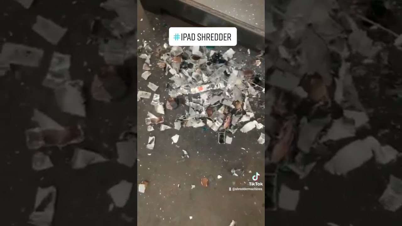 Renda iPad shredder