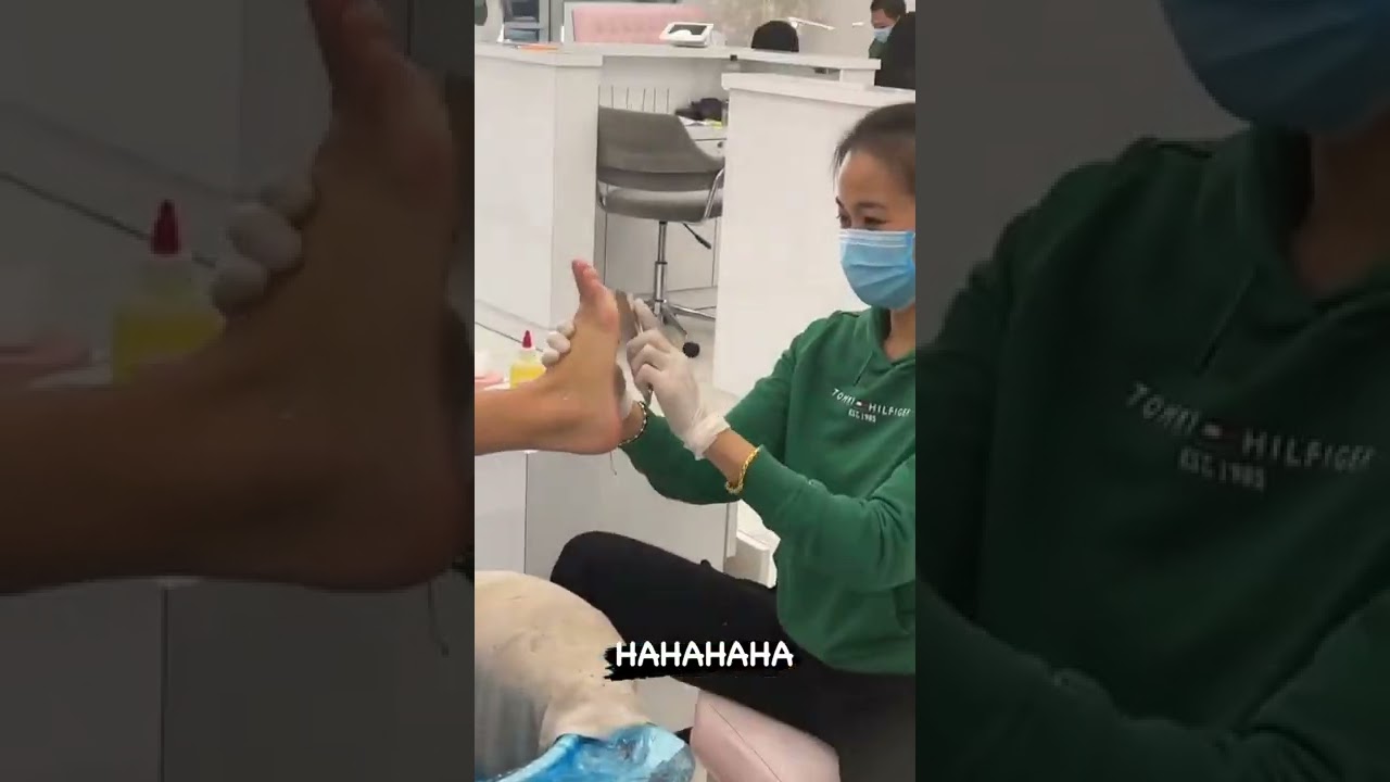 Renee Herbert gets tickled