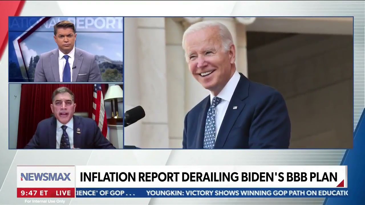 Rep. Clyde Joins Newsmax to Discuss Democrats' Runaway Spending Amidst Soaring Inflation