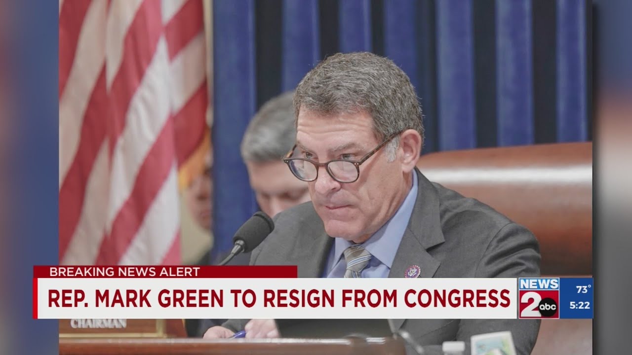 Rep. Mark Green to resign from Congress