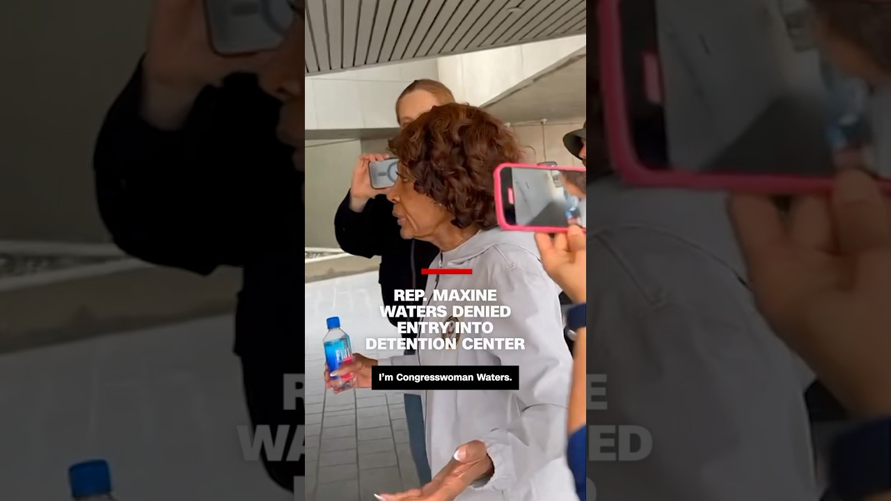 Rep. Maxine Waters denied entry into detention center