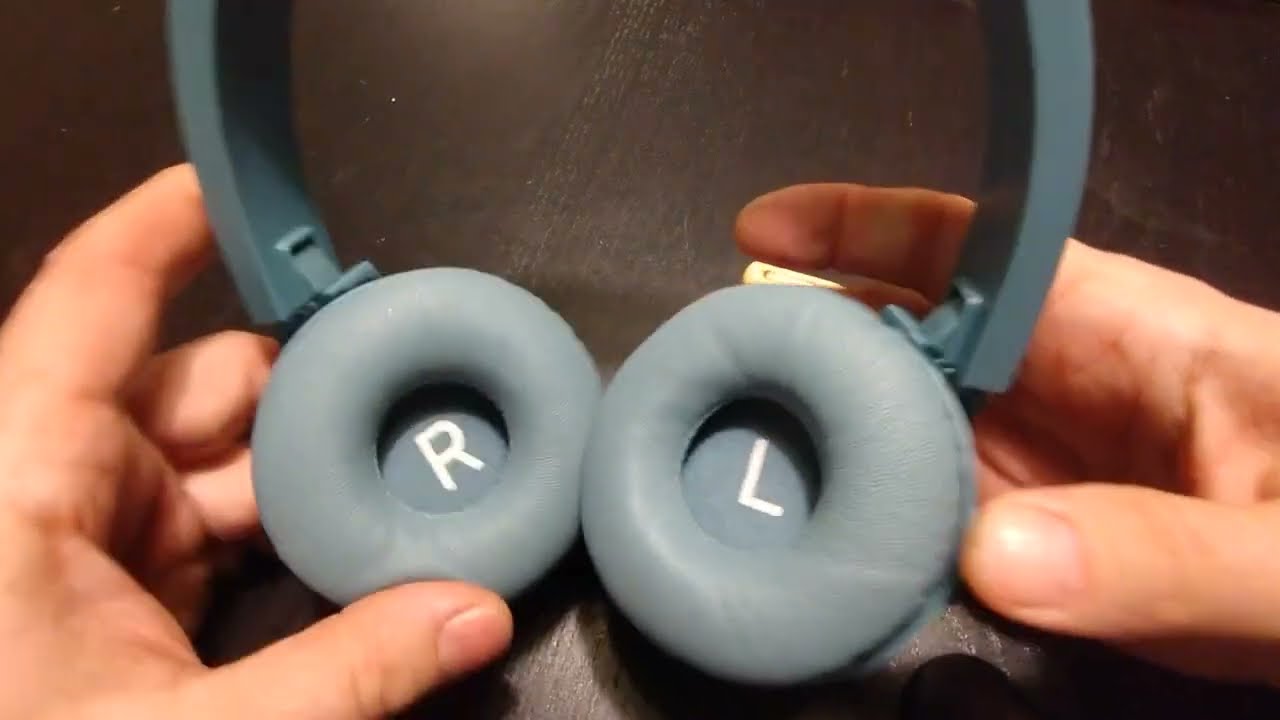 Replacing the ear pads in the Philips TAH4205 headphones /  Wymiana nauszników Philips TAH4205