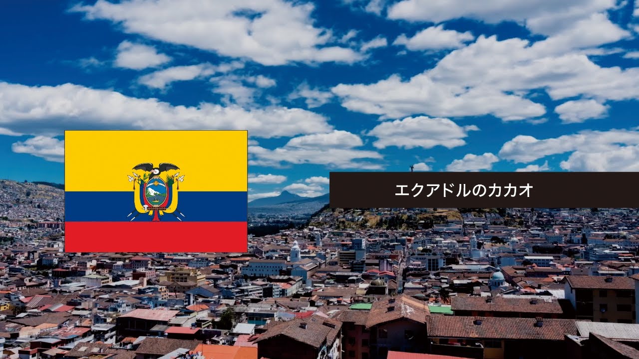 REPUBLIC OF ECUADOR エクアドル共和国　赤道直下の国 エクアドルのカカオ