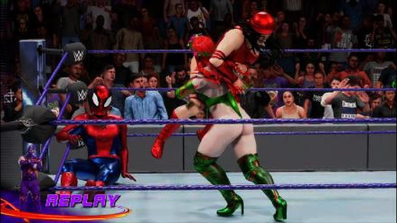 (REQUEST) HOT POISON IVY & ELEKTRA VS SPIDER-MAN & WONDER WOMAN 84 ( iron man match)