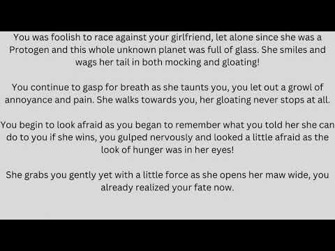 (Requested) Loosing a Bet Female Protogen Vore Audio POV