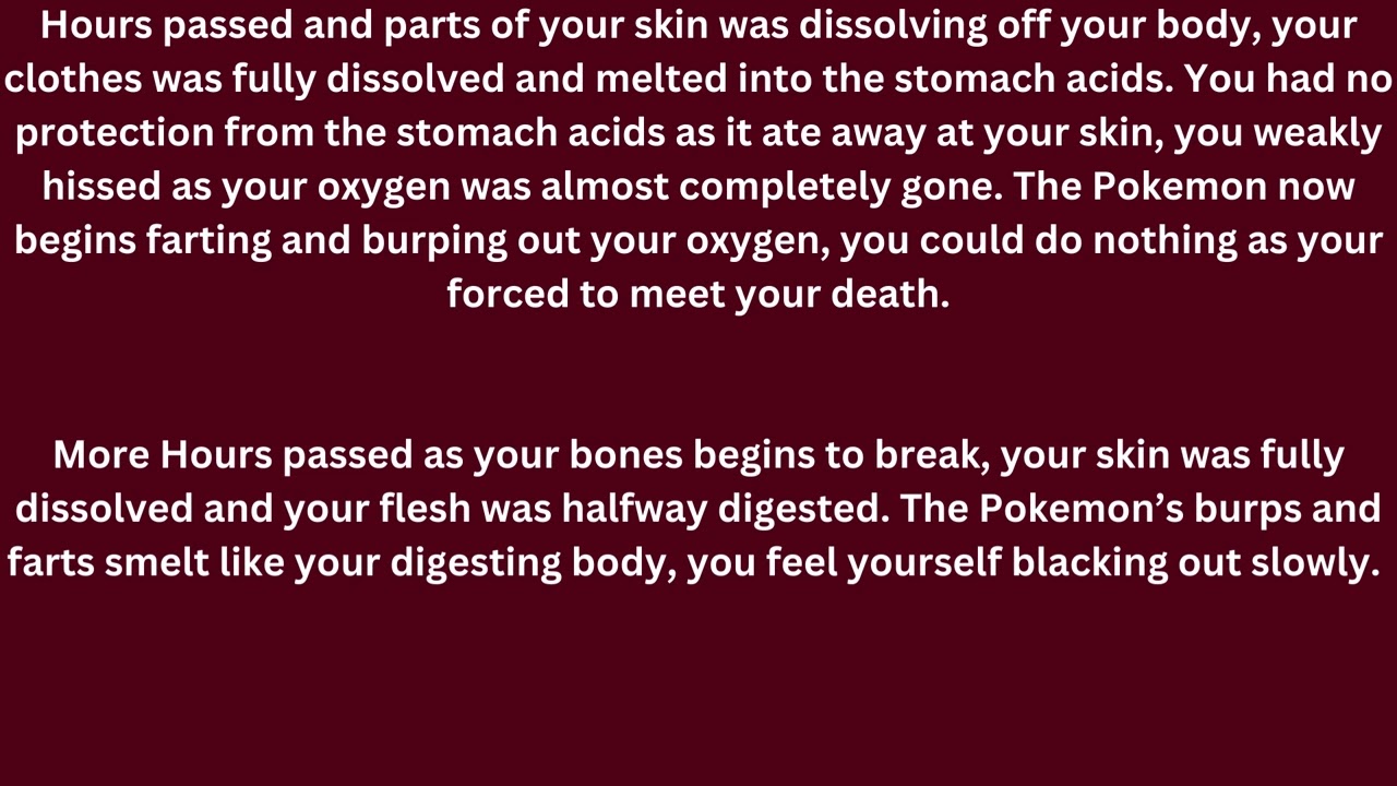 (Requested) Pokemon Lycanroc Midnight Form Fatal & Mild Hard Vore Audio Prey POV