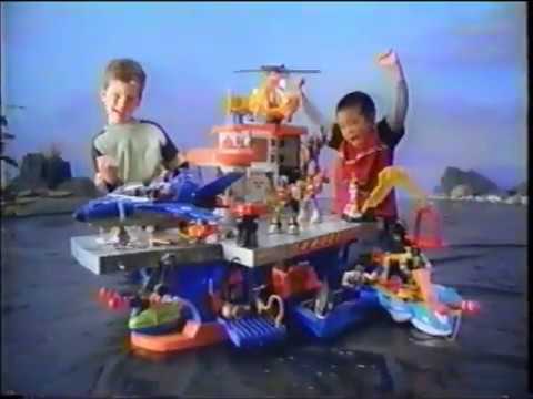 Rescue Heroes Aquatic Rescue Command Center Commercial (2002)