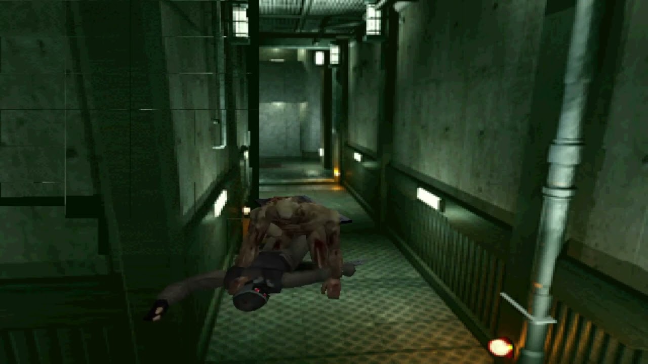 Resident Evil 2 Death Scene no whiteout zombie Chris & Hunk