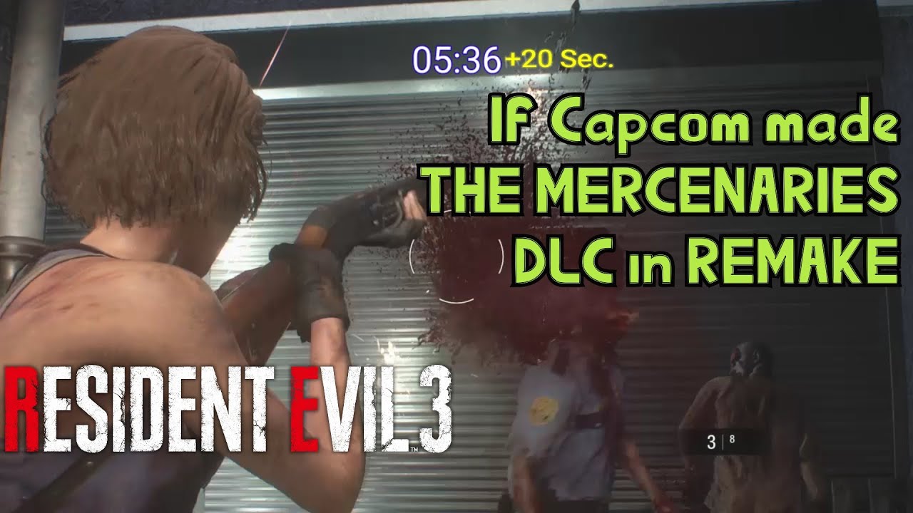 Resident Evil 3 Remake (PS4) THE MERCENARIES - The DLC Potential