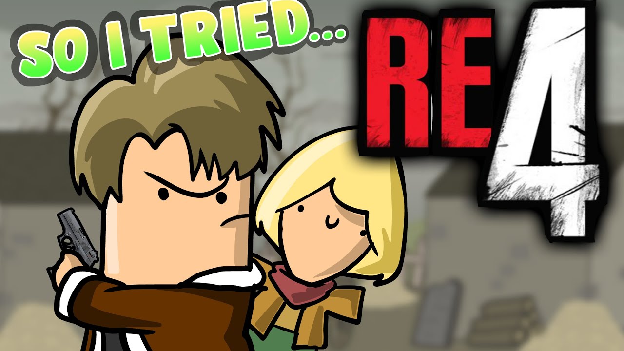 Resident Evil 4 (Cartoon Parody) #re4 #residentevil4