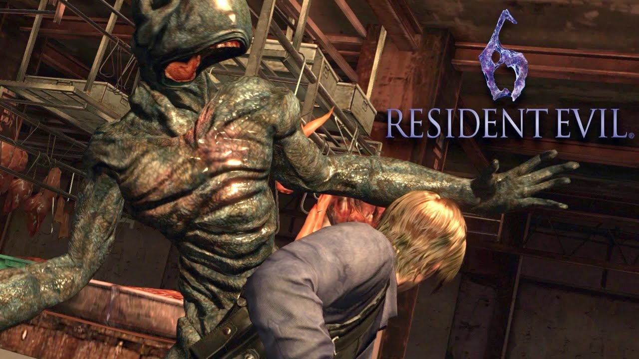 Resident Evil 6 (PS4) All Rasklapanje Mini Boss Battles Compilation