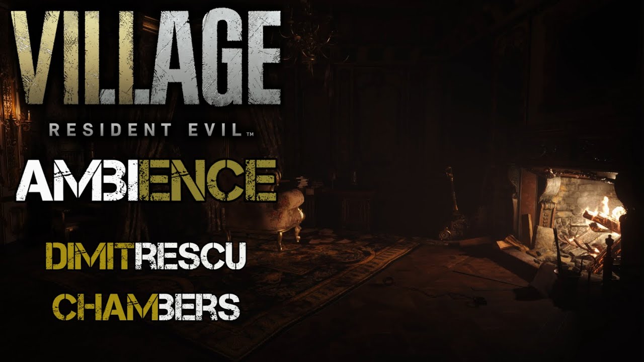 Resident Evil 8 | Dimitrescu Bedroom | Ambience | Y'all Know Why You're Here | Castle | 8 Hrs