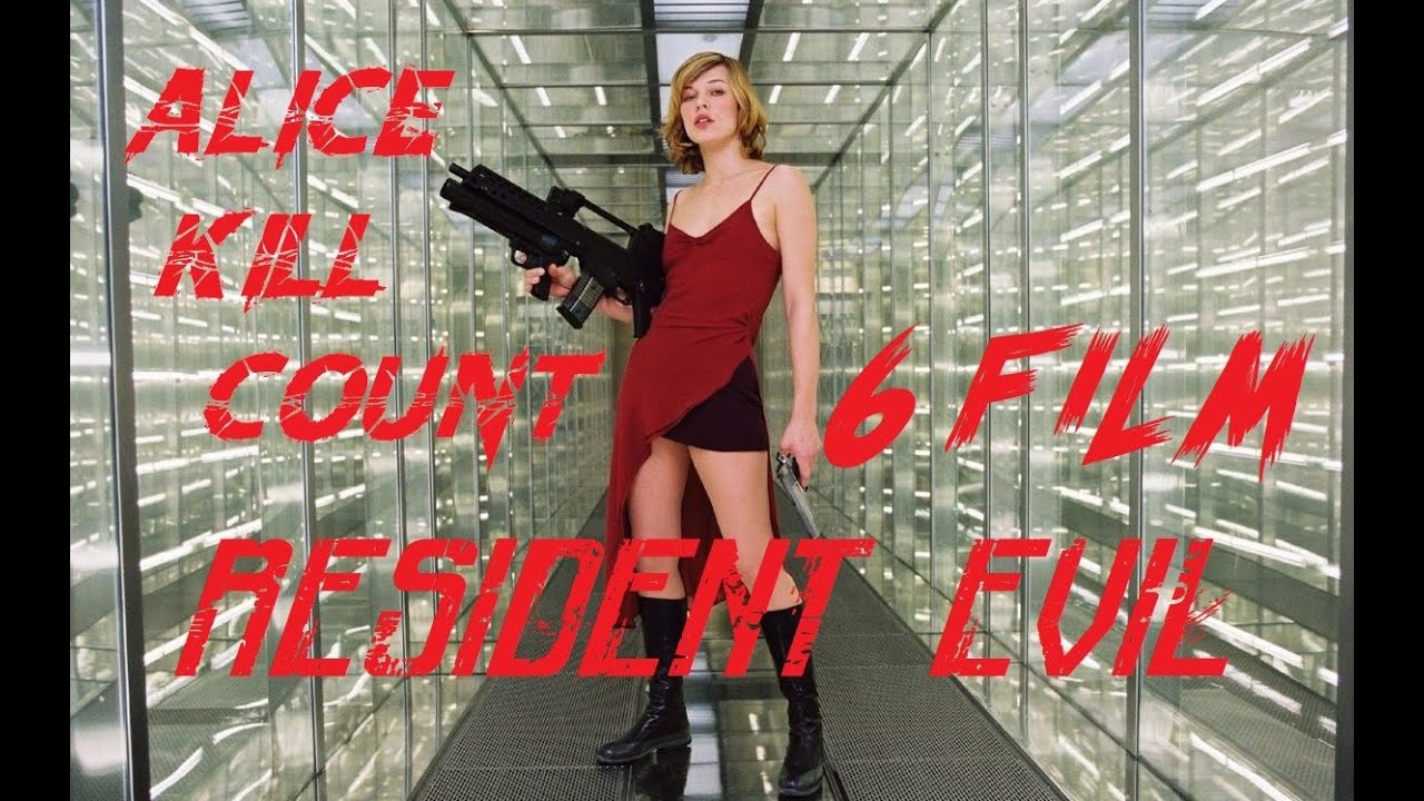 RESIDENT EVIL Kill count 6 film