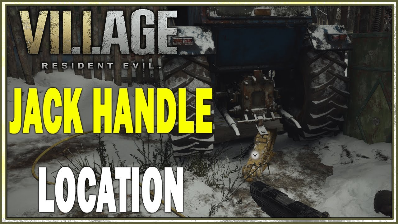 Resident Evil Village - How to Move the Tractor (Jack Handle Location)