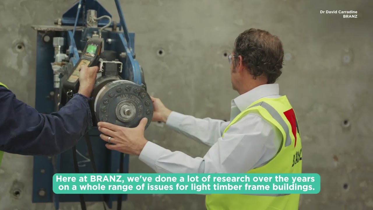 Resilience at BRANZ: Future-proofing buildings through research and testing