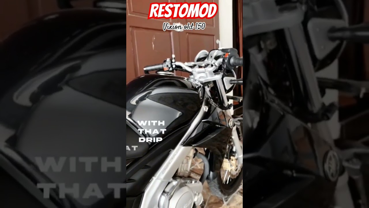 RESTORASI MODIFIKASI VIXION OLD SIMPLE MINIMALIS #yamaha #vixion #vixionold