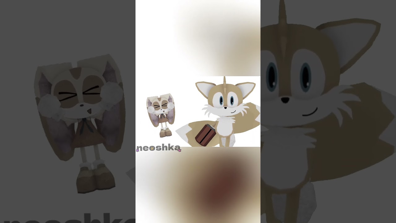 reupload bleh (Tails & Cream) [Sonic Exe: The Disasters] #sonic #fyp #roblox #animation #sonicexe