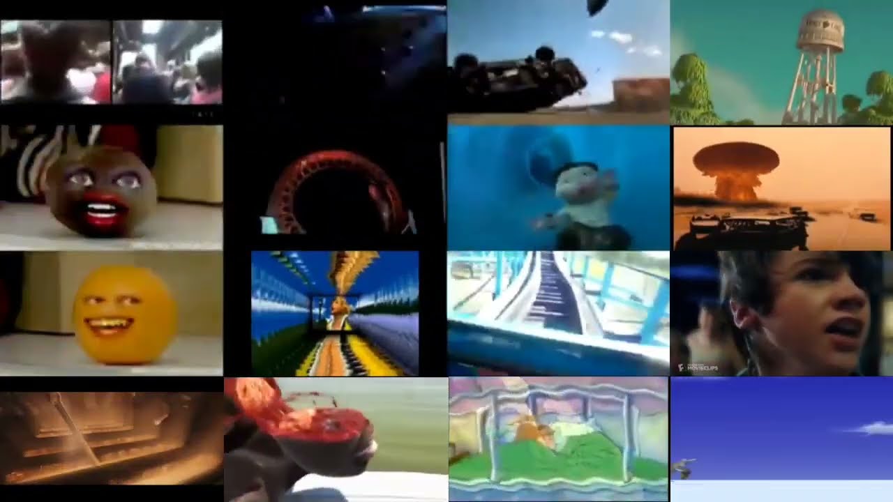(Reupload) Diasters 16 Panel Videos Screams (A.K.A Up To Faster Parison)
