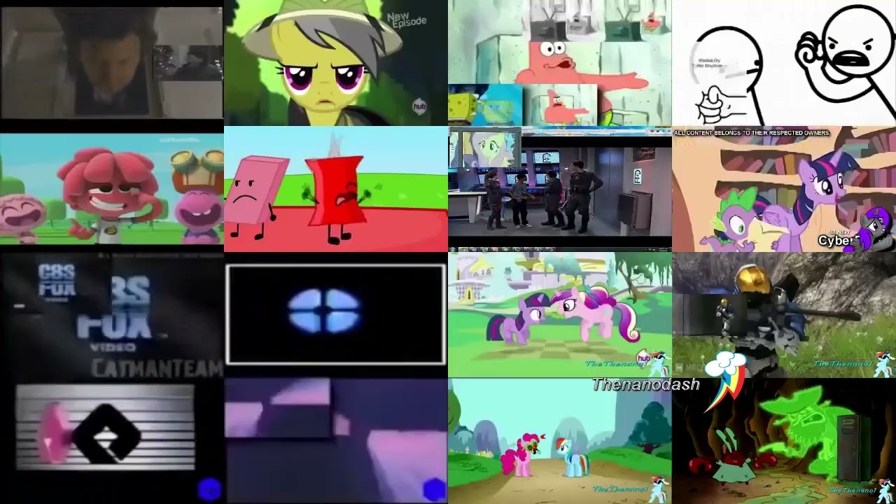 [REUPLOAD] Sparta Remix Quadparison Side by Side