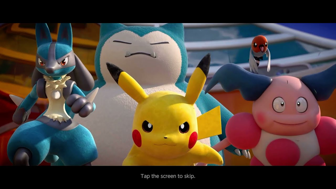 Reuploaded Pokémon Unite Video