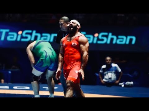 Revaz Nadareishvili ''98kg Georgian GR Wrestler'' WC2017 Highlights